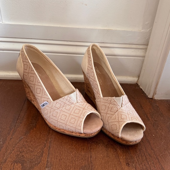 TOMS Women's Classic Wedge Sandals - Picture 3 of 10
